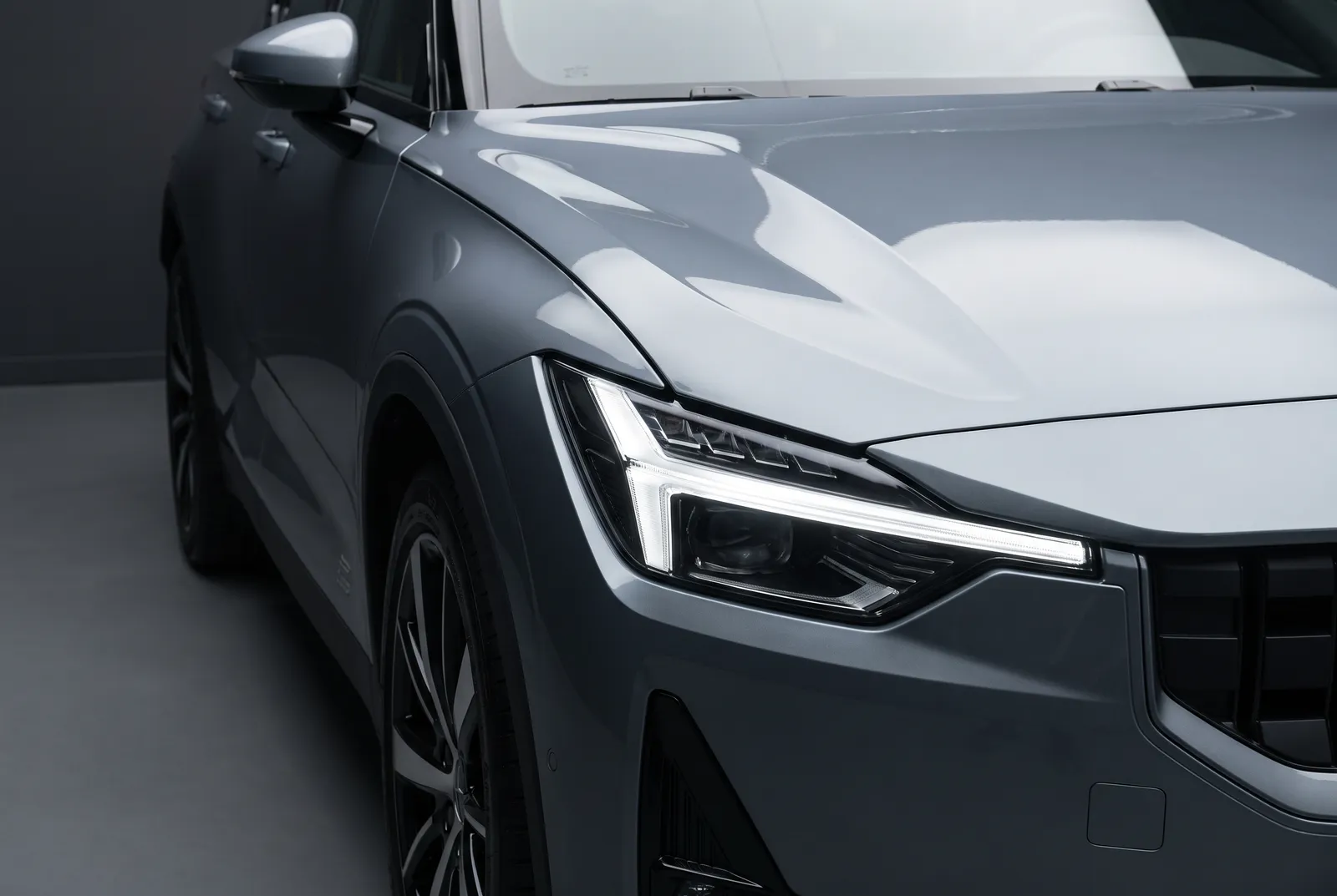 Detail van een Polestar
