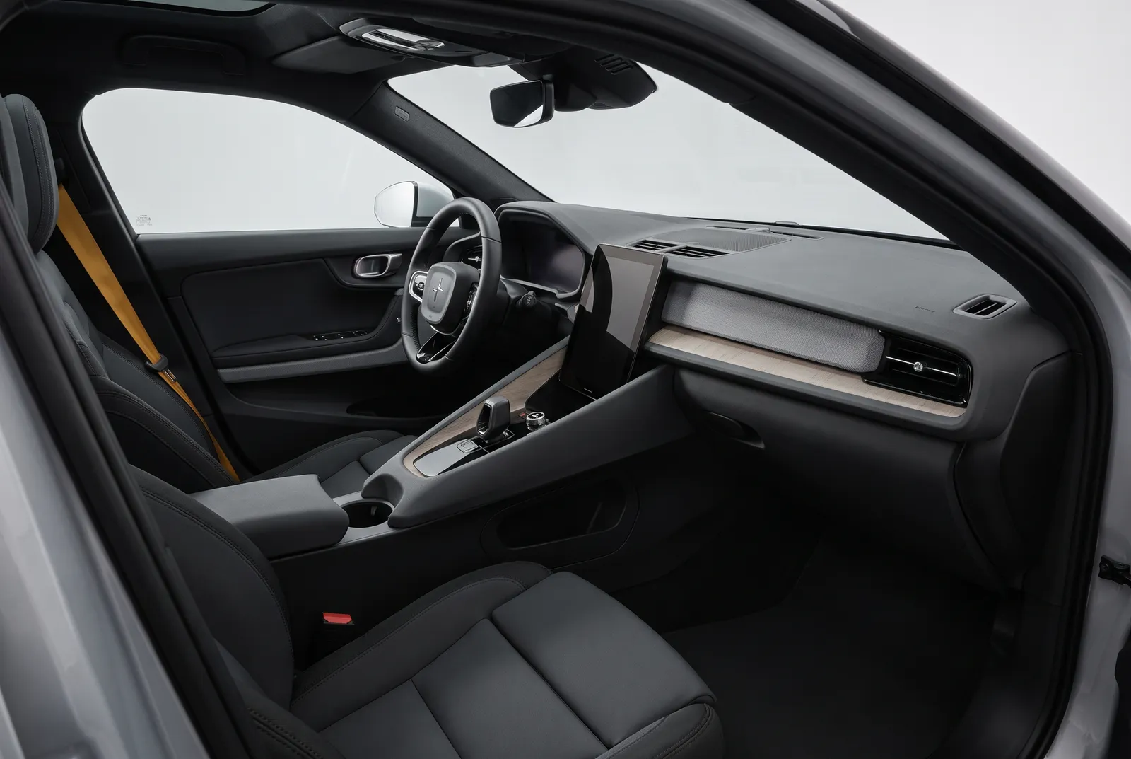Interieur van een Polestar